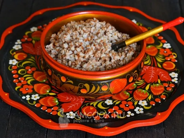 Фото блюда: Вязкая гречневая каша на воде (по технологической карте)