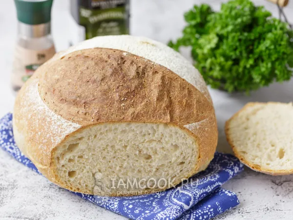 Фото блюда: Хлеб на кефире с отрубями (с дрожжами)