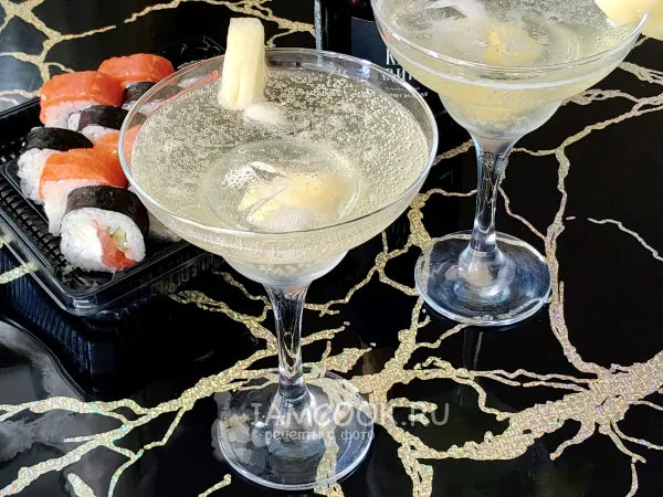 Фото блюда: Коктейль с шампанским и ананасовым соком