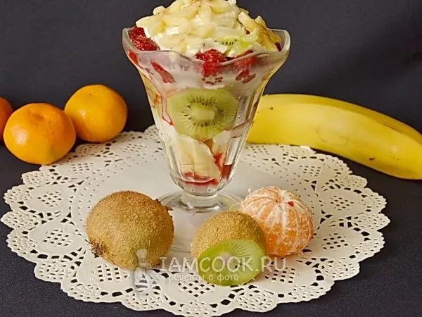Фото блюда: Парфе фруктовое