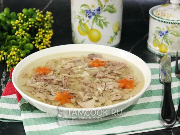 Фото блюда: Заливное из курицы и свинины