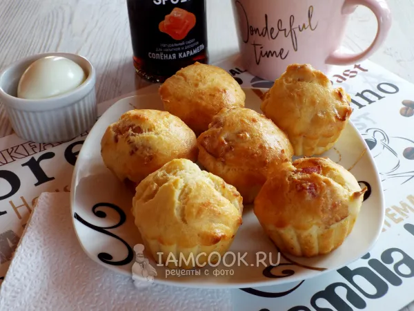 Фото блюда: Маффины с беконом
