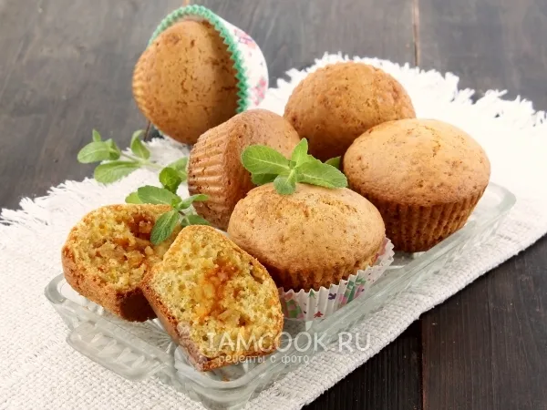 Фото блюда: Маффины на сметане
