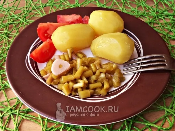 Фото блюда: Маринованная черемша на зиму (в банках)