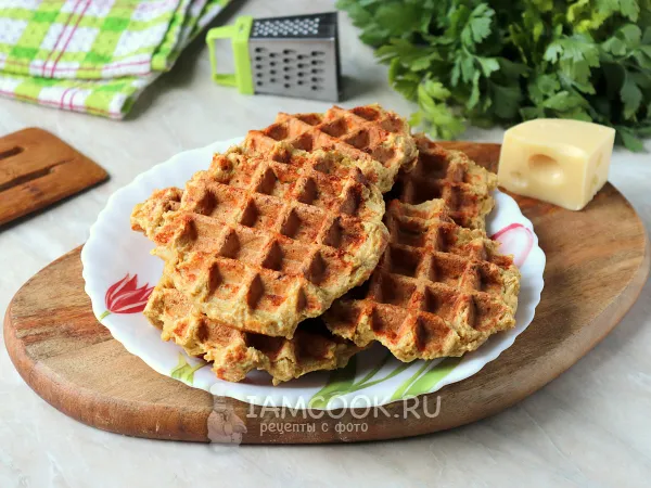 Фото блюда: Творожные ПП вафли