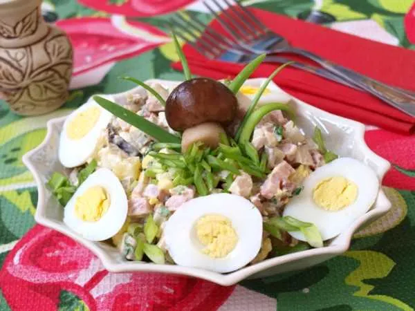 Фото блюда: Салат «Славянский»