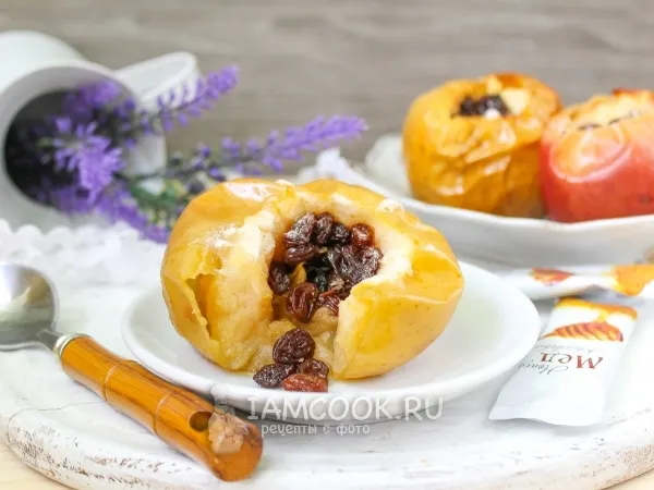 Фото блюда: Печеные яблоки в духовке