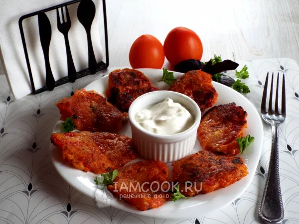 Фото блюда: Томатные котлеты