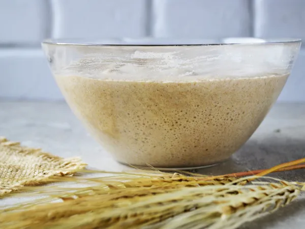 Фото блюда: Опара для хлеба без дрожжей