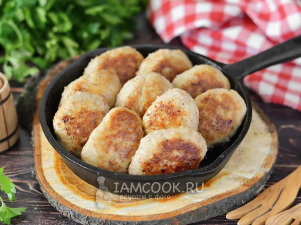 Фото блюда: Котлеты с сухим молоком