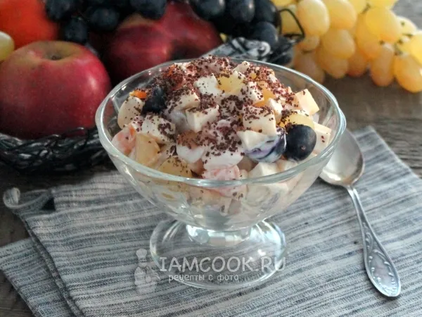 Фото блюда: Фруктовый салат с корнем сельдерея