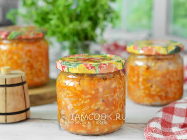 Фото блюда: Салат «Завтрак туриста» на зиму с перловкой