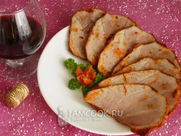Фото блюда: Мясо в красной «рубашке»
