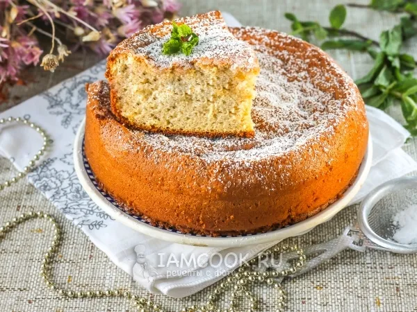 Фото блюда: Бисквит с корицей