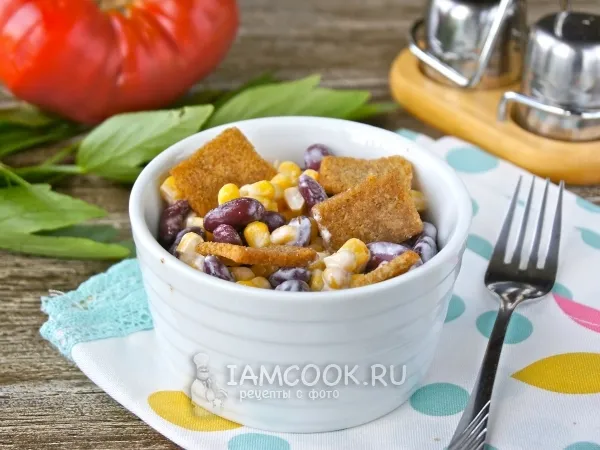 Фото блюда: Салат «Студенческий»