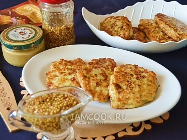 Фото блюда: Котлеты куриные с кабачком