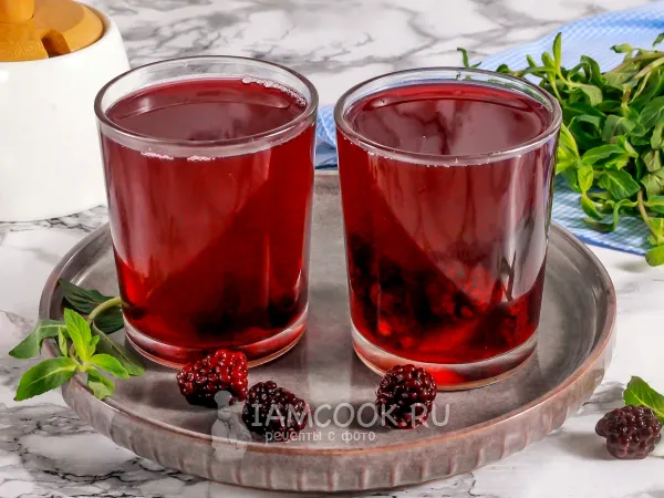 Фото блюда: Компот из ежевики