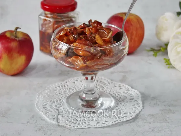 Фото блюда: Сухое варенье из яблок в духовке