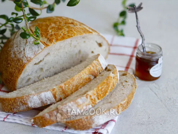 Фото блюда: Хлеб на хмелевой закваске