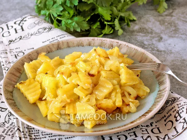 Фото блюда: Картошка в банке в духовке