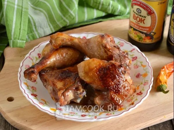 Фото блюда: Утиные ножки в азиатском соусе