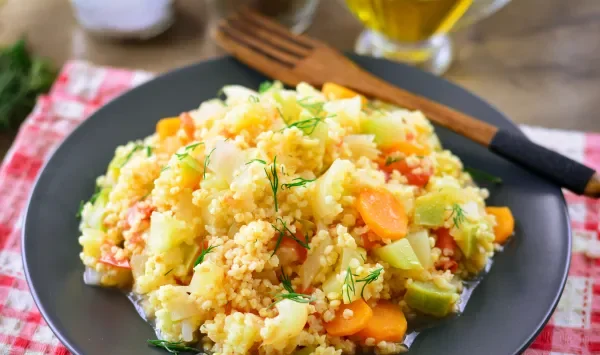 Фото блюда: Пшенная каша с овощами