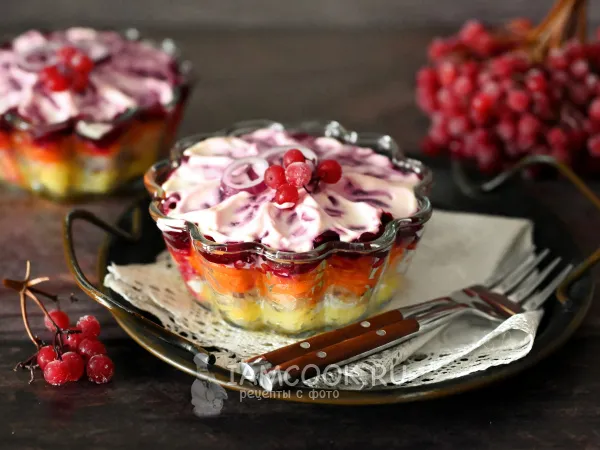 Фото блюда: Салат «Капуста под шубой»