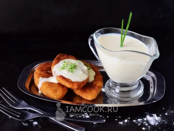 Фото блюда: Молочный соус для котлет