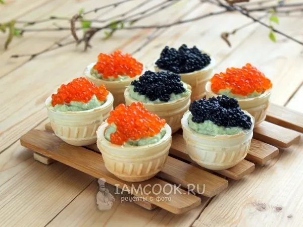 Фото блюда: Тарлетки с авокадо