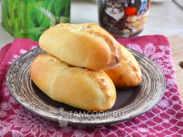 Фото блюда: Расстегаи с белой рыбой и сливочным маслом