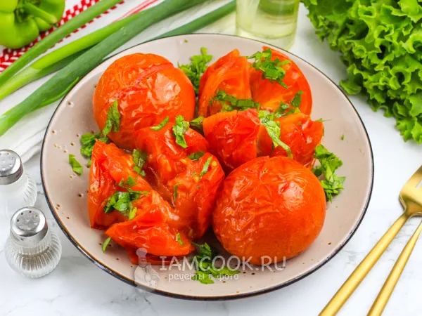 Фото блюда: Помидор в аэрогриле