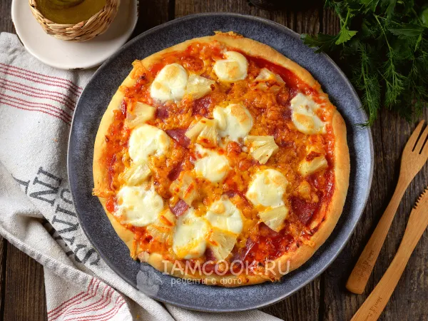 Фото блюда: Пицца Тропикана