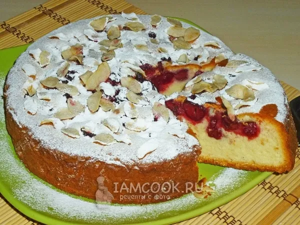 Фото блюда: Венский пирог с вишней