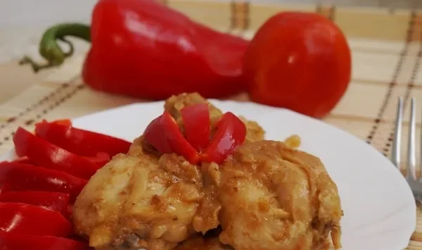 Фото блюда: Курица в ряженке