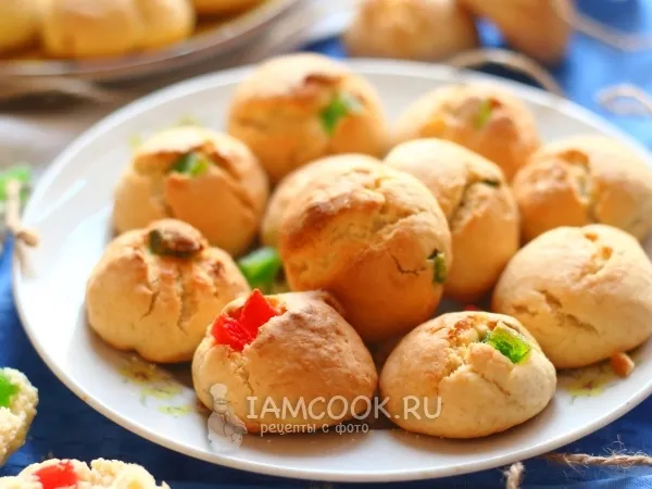 Фото блюда: Печенье с цукатами