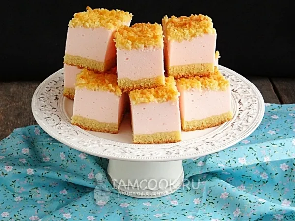 Фото блюда: Пирог «Розовое облачко»