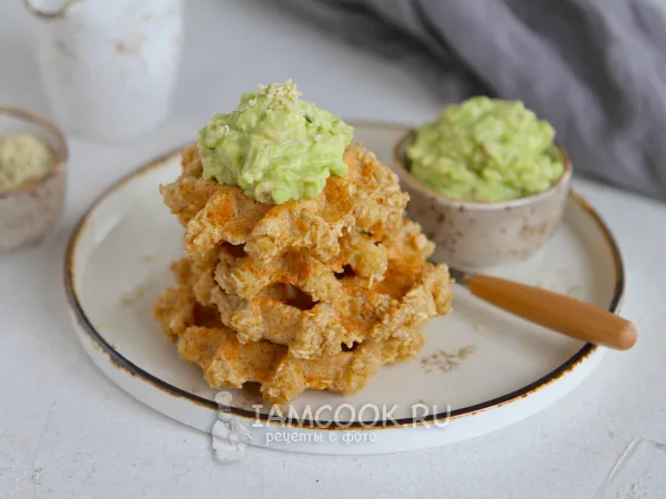 Фото блюда: Постные овсяные вафли