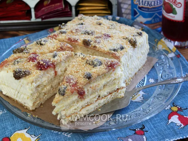 Фото блюда: Торт «Молочная девочка» с маскарпоне