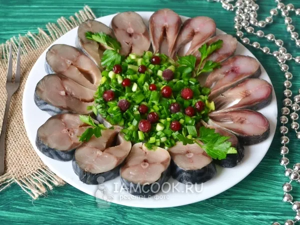 Фото блюда: Рыбное ассорти домашнего посола