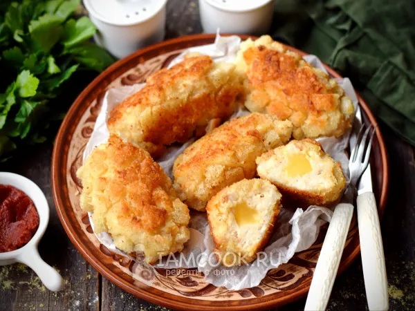 Фото блюда: Пожарские котлеты с сыром