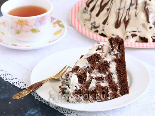 Фото блюда: Торт «Панчо» в микроволновке