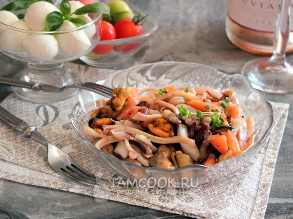 Фото блюда: Морской коктейль в масле