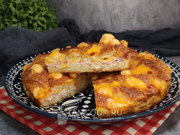 Фото блюда: Пирог из круассанов