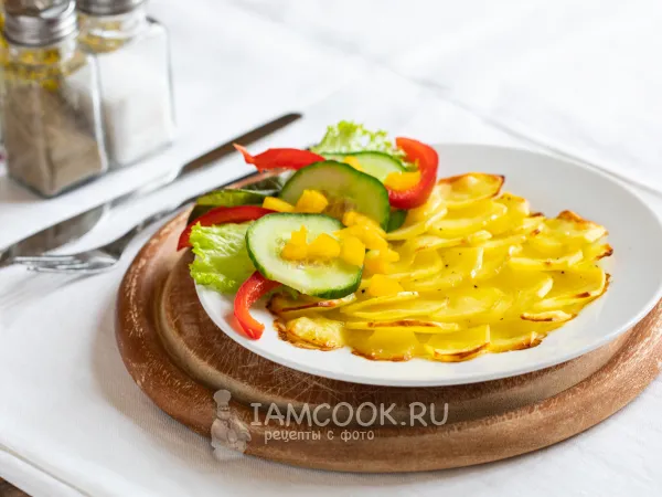 Фото блюда: Картошка в сливочном масле в духовке