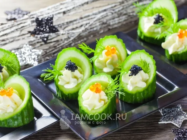 Фото блюда: Икра с огурцами