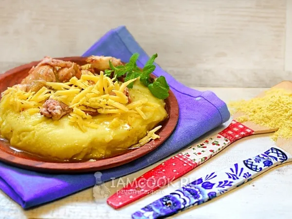 Фото блюда: Мамалыга из кукурузной муки