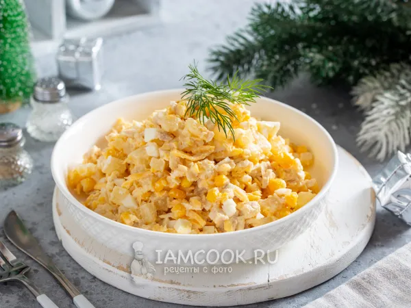 Фото блюда: Салат «Парижанка»