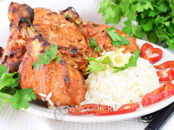 Фото блюда: Курица тандури