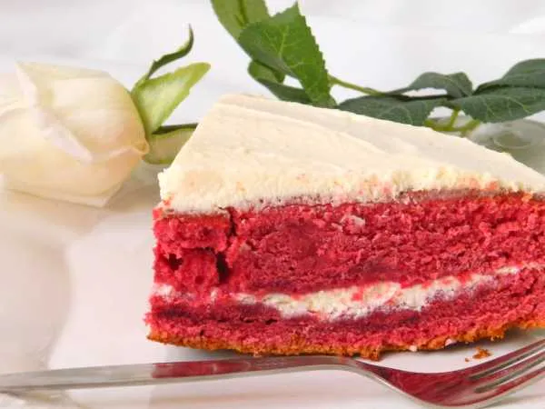 Фото блюда: Торт «Красный бархат» с красителем