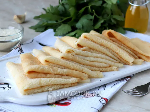 Фото блюда: Блины на рисовом отваре (постные)